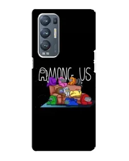 Чехол для OPPO Reno5 Pro Plus (5G) с картинкой «Логотип Among Us» Чехол для OPPO Reno5 Pro Plus (5G) с картинкой «Логотип Among Us»
