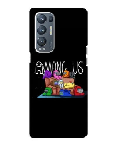 Чехол для OPPO Reno5 Pro Plus (5G) с картинкой «Логотип Among Us» Чехол для OPPO Reno5 Pro Plus (5G) с картинкой «Логотип Among Us»