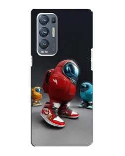 Чехол для OPPO Reno5 Pro Plus (5G) с картинкой «Among Us — 3D стиль» Чехол для OPPO Reno5 Pro Plus (5G) с картинкой «Among Us — 3D стиль»