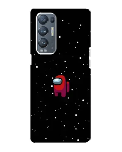 Чехол для OPPO Reno5 Pro Plus (5G) с картинкой «Красный Among Us» Чехол для OPPO Reno5 Pro Plus (5G) с картинкой «Красный Among Us»