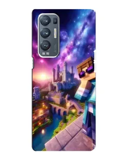 Чехол для OPPO Reno5 Pro Plus (5G) с картинкой «Стив и космос» Чехол для OPPO Reno5 Pro Plus (5G) с картинкой «Стив и космос»