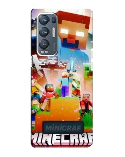 Чехол для OPPO Reno5 Pro Plus (5G) с картинкой «Minecraft герои игры» Чехол для OPPO Reno5 Pro Plus (5G) с картинкой «Minecraft герои игры»