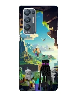 Чехол для OPPO Reno5 Pro Plus (5G) с картинкой «Эндермен в лесу» Чехол для OPPO Reno5 Pro Plus (5G) с картинкой «Эндермен в лесу»