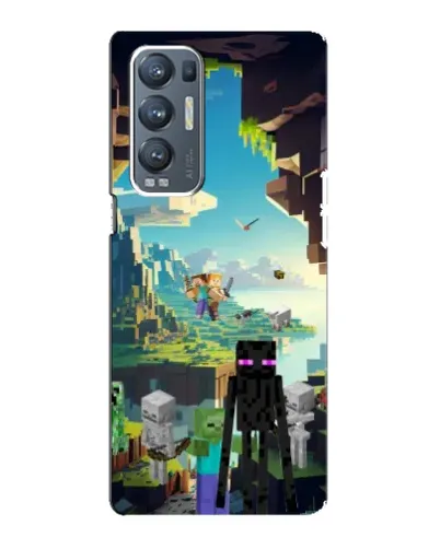 Чехол для OPPO Reno5 Pro Plus (5G) с картинкой «Эндермен в лесу» Чехол для OPPO Reno5 Pro Plus (5G) с картинкой «Эндермен в лесу»