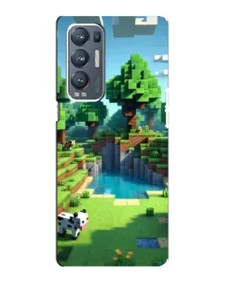 Чехол для OPPO Reno5 Pro Plus (5G) с картинкой «Minecraft летний день» Чехол для OPPO Reno5 Pro Plus (5G) с картинкой «Minecraft летний день»