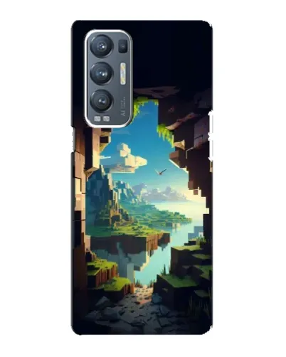 Чехол для OPPO Reno5 Pro Plus (5G) с картинкой «Вид из пещеры» Чехол для OPPO Reno5 Pro Plus (5G) с картинкой «Вид из пещеры»