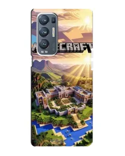 Чехол для OPPO Reno5 Pro Plus (5G) с картинкой «Minecraft панорама» Чехол для OPPO Reno5 Pro Plus (5G) с картинкой «Minecraft панорама»