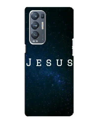 Чехол для OPPO Reno5 Pro Plus (5G) с картинкой «Звездное небо Jesus»