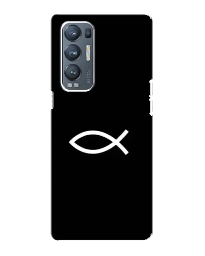 Чехол для OPPO Reno5 Pro Plus (5G) с картинкой «Символ рыбы Jesus» Чехол для OPPO Reno5 Pro Plus (5G) с картинкой «Символ рыбы Jesus»