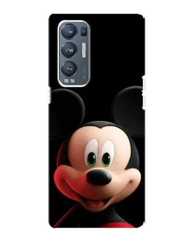 Чехол для OPPO Reno5 Pro Plus (5G) с картинкой «Улыбающийся Микки Маус»