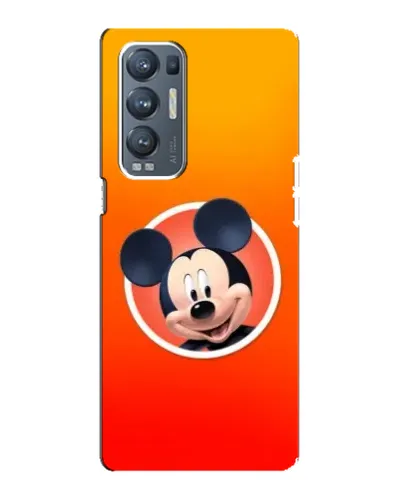 Чехол для OPPO Reno5 Pro Plus (5G) с картинкой «Mickey в круге»