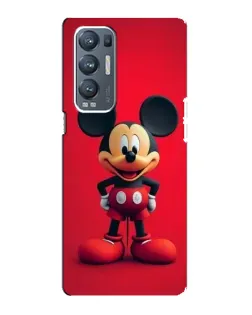 Чехол для OPPO Reno5 Pro Plus (5G) с картинкой «Mickey в полный рост»