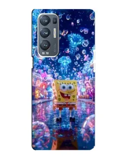 Чехол для OPPO Reno5 Pro Plus (5G) с картинкой «Неоновый океан»