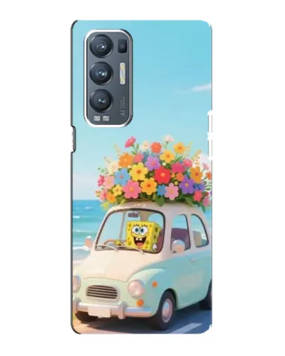 Чехол для OPPO Reno5 Pro Plus (5G) с картинкой «Автомобильное путешествие»