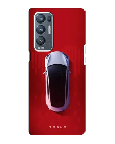 Чехол для OPPO Reno5 Pro Plus (5G) с картинкой «Tesla Top View» Чехол для OPPO Reno5 Pro Plus (5G) с картинкой «Tesla Top View»