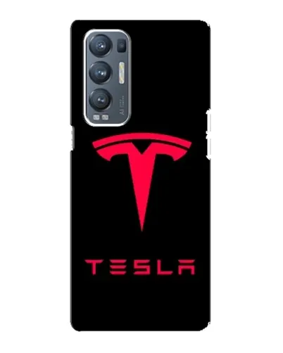 Чехол для OPPO Reno5 Pro Plus (5G) с картинкой «Tesla Red Logo» Чехол для OPPO Reno5 Pro Plus (5G) с картинкой «Tesla Red Logo»