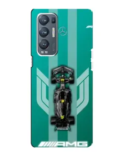 Чехол для OPPO Reno5 Pro Plus (5G) с картинкой «Mercedes AMG Petronas»