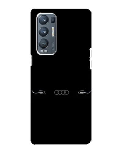Чехол для OPPO Reno5 Pro Plus (5G) с картинкой «Audi — световой подпись»