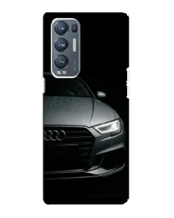Чехол для OPPO Reno5 Pro Plus (5G) с картинкой «Audi — детализация кузова»