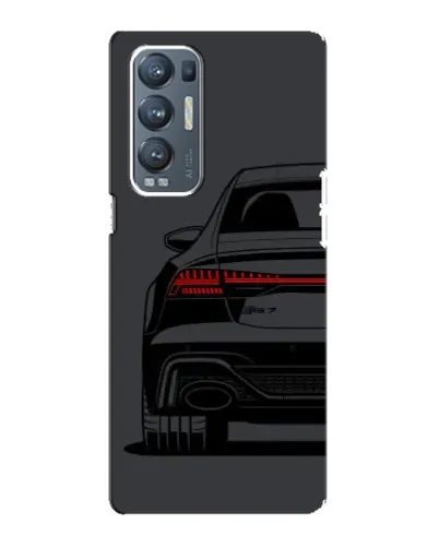 Чехол для OPPO Reno5 Pro Plus (5G) с картинкой «Задняя часть Audi — арт»