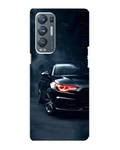 Чехол для OPPO Reno5 Pro Plus (5G) с картинкой «Audi — хищный взгляд»