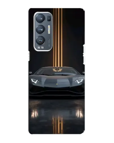 Чохол для OPPO Reno5 Pro Plus (5G) з картинкою «Lamborghini золоті лінії» Чохол для OPPO Reno5 Pro Plus (5G) з картинкою «Lamborghini золоті лінії»
