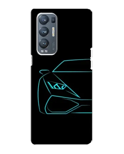 Чохол для OPPO Reno5 Pro Plus (5G) з картинкою «Блакитний силует Lamborghini» Чохол для OPPO Reno5 Pro Plus (5G) з картинкою «Блакитний силует Lamborghini»