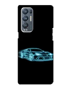 Чохол для OPPO Reno5 Pro Plus (5G) з картинкою «Неоновий контур Lamborghini» Чохол для OPPO Reno5 Pro Plus (5G) з картинкою «Неоновий контур Lamborghini»