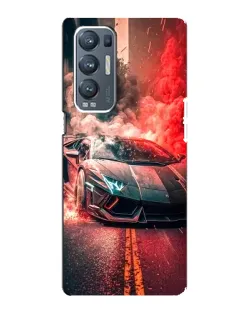 Чохол для OPPO Reno5 Pro Plus (5G) з картинкою «Lamborghini червоний дим» Чохол для OPPO Reno5 Pro Plus (5G) з картинкою «Lamborghini червоний дим»