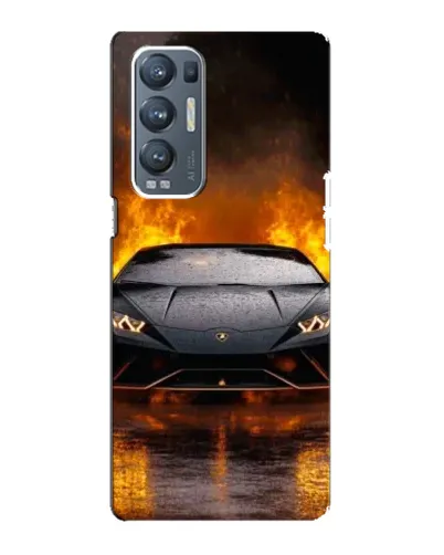 Чохол для OPPO Reno5 Pro Plus (5G) з картинкою «Lamborghini у вогні» Чохол для OPPO Reno5 Pro Plus (5G) з картинкою «Lamborghini у вогні»