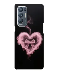 Чехол для OPPO Reno5 Pro Plus (5G) с картинкой «Дымчатое сердце»