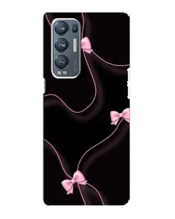Чехол для OPPO Reno5 Pro Plus (5G) с картинкой «Розовые ленты»