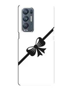 Чехол для OPPO Reno5 Pro Plus (5G) с картинкой «Диагональный бант»
