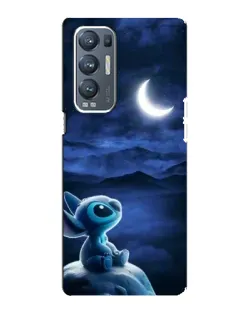 Чехол для OPPO Reno5 Pro Plus (5G) с картинкой «Лунная ночь Стича»