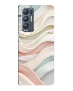 Чохол для OPPO Reno5 Pro Plus (5G) з картинкою «Пастельні ніжні хвилі»