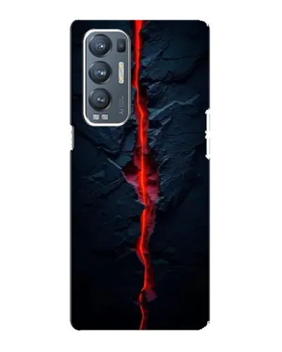 Чехол для OPPO Reno5 Pro Plus (5G) с картинкой «Kрасная лавовая трещина» Чехол для OPPO Reno5 Pro Plus (5G) с картинкой «Kрасная лавовая трещина»