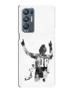 Чохол для OPPO Reno5 Pro Plus (5G) з картинкою «Чорно-білий силует Мессі» Чохол для OPPO Reno5 Pro Plus (5G) з картинкою «Чорно-білий силует Мессі»