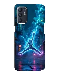 Чехол для OPPO Reno6 4G с картинкой «Jordan Gold Jumpman» Чехол для OPPO Reno6 4G с картинкой «Jordan Gold Jumpman»