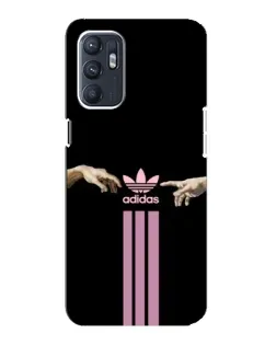 Чехол для OPPO Reno6 4G с картинкой «Adidas Hands»