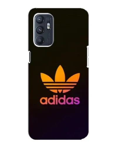 Чехол для OPPO Reno6 4G с картинкой «Градиент Adidas»