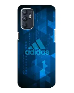 Чехол для OPPO Reno6 4G с картинкой «Adidas Sport Art»