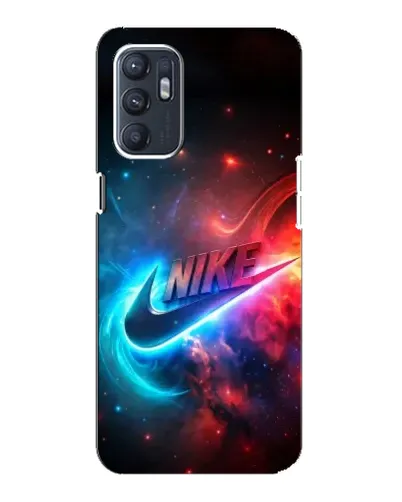 Чехол для OPPO Reno6 4G с картинкой «Огненный логотип Nike» Чехол для OPPO Reno6 4G с картинкой «Огненный логотип Nike»