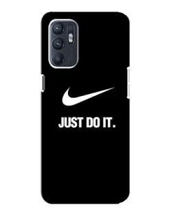 Чехол для OPPO Reno6 4G с картинкой «Классический принт Nike» Чехол для OPPO Reno6 4G с картинкой «Классический принт Nike»