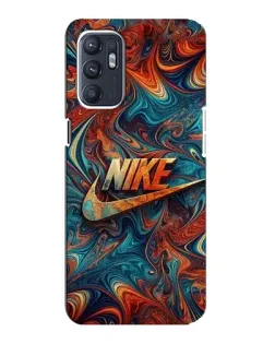 Чехол для OPPO Reno6 4G с картинкой «Nike в абстракции» Чехол для OPPO Reno6 4G с картинкой «Nike в абстракции»