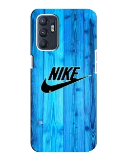 Чехол для OPPO Reno6 4G с картинкой «Голубое дерево Nike» Чехол для OPPO Reno6 4G с картинкой «Голубое дерево Nike»