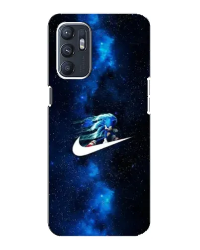 Чехол для OPPO Reno6 4G с картинкой «Звездный путь Nike» Чехол для OPPO Reno6 4G с картинкой «Звездный путь Nike»