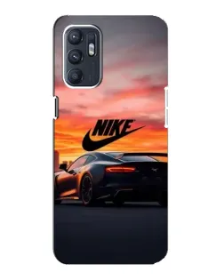 Чехол для OPPO Reno6 4G с картинкой «Nike и суперкар» Чехол для OPPO Reno6 4G с картинкой «Nike и суперкар»
