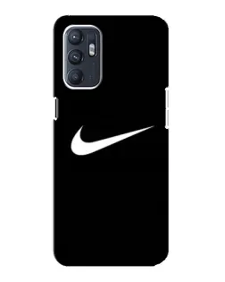 Чехол для OPPO Reno6 4G с картинкой «Минималистический Найк» Чехол для OPPO Reno6 4G с картинкой «Минималистический Найк»