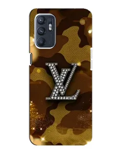Чехол для OPPO Reno6 4G с картинкой «Камуфляжный Louis Vuitton»