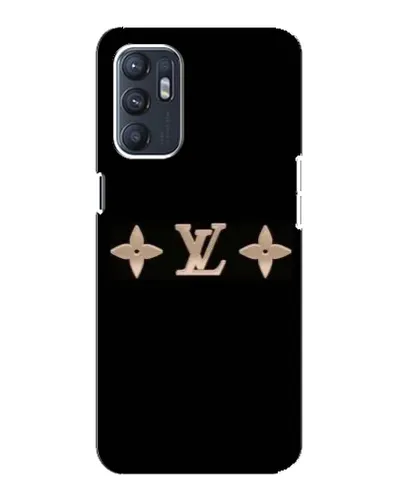 Чехол для OPPO Reno6 4G с картинкой «Louis Vuitton — минимализм»